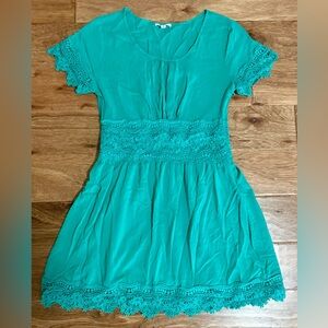 Teal Dress